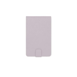 Designworks Ink Notepad with 96 Lined Pages and Vegan Suede Cover, 3.25" x 5.25", Dusty Lilac