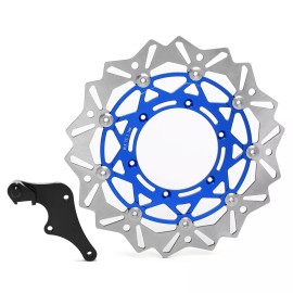 Tarazon For Yamaha Oversize Brake Disc Rotor + Adapter WR250F WR450F YZ250F YZ450F 16-24