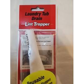 Laundry Tub Drain Lint Trapper Reusable Made In USA