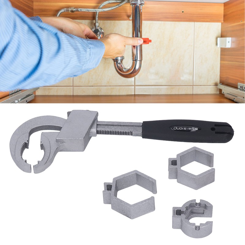 Multifunctional Bathroom Wrench Adjustable Wrench Repair Disassembly Tool for Faucet