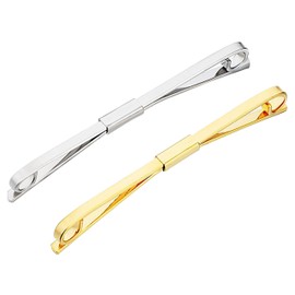 Collar Tie Bars for Men Novelty Men's Tie Pin Set Pack of 4 Gift Boxed