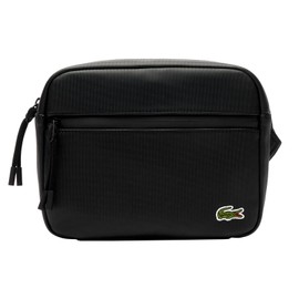 Lacoste Herren Umhängetasche Reporter Bag, Handtasche,Schultertasche,Cross-Body,Noir (P00),Einheitsgröße (One Size)