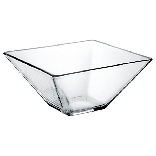 Borgonovo Modi Tazón de Vidrio, Cristal, 800 ml