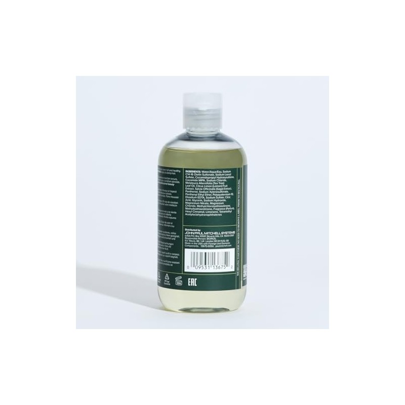 Champú para engrosamiento de salvia de limón Tea Tree, Multicolor,
