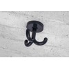Gedotec Children's Swivel Coat Hook, Triple Hook, Rotatable Plastic, RAL
