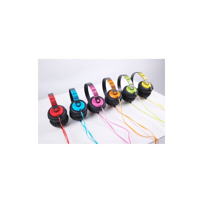 iDance SeDJ-800 DJ Headphones, Pink