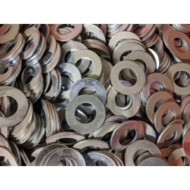 BSI FLAT WASHER SAE 1" ZINC 5 EACH