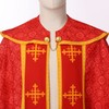 COSDREAMER Unisex Church Catholic Westments Cape Priest Celebration Chasuble Mass