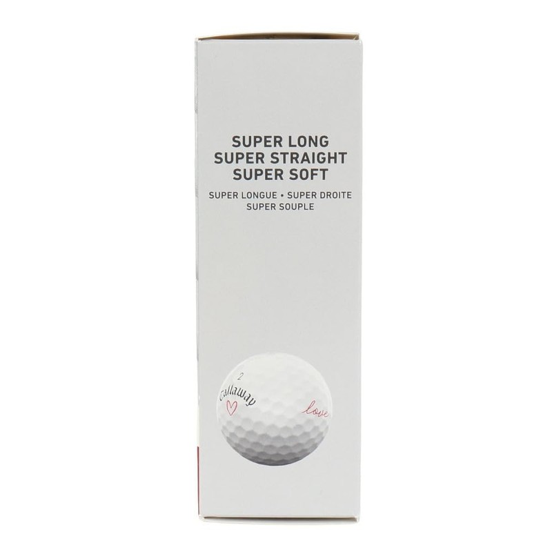Callaway Golf Balls SUPERSOFT 25 LOVE 3B PK SLEEVES (3