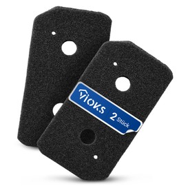 VIOKS Dryer Filter Foam Set of 2 Replacement for Bosch Heat Pump Dryer Filter 12007650 Tumble Dryer Bosch Dryer Replacement Parts/Lint Filter for Dryers Heat Pump Dryer