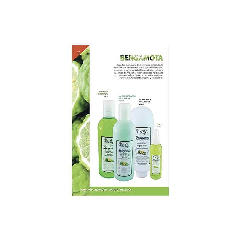 Acondicionador Bergamota 500ml. JOSS Fervier
