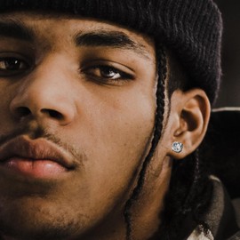 Kakonia 2 Pairs Stainless Steel Magnetic Stud Earrings for Men Women Non-piercing CZ Hypoallergenic