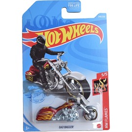 Hot Wheels Bad Bagger, Flames 5/5 [Rojo] 248/250