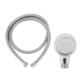 Shampoo Bed Faucet Kit with 120cm Hose M Size Head Shampoo Basin Bowl Faucet Sprayer Set for Salon