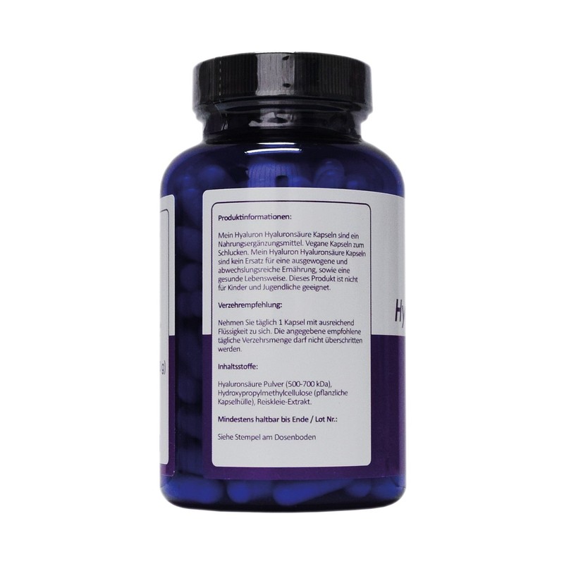 Hyaluronic Acid Capsules - High Dose with 350 mg 180