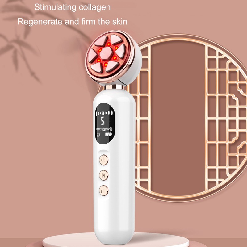 RF Face Beauty Machine 5 Gears Promote Collagen Microcurrent Skin