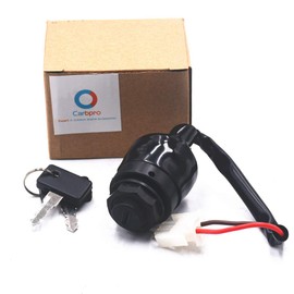 Carbpro JN8-82510-09 Ignition Key Switch & Keys for Golf Cart G11 G16 G19 G20 G21 G22 Replacement JN8-82510-00 JN8-82510-01 Gas or Electric 1996-2004 and Up New Z459