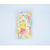 Nik L Nips Wax Bottle Candy Drinks, 1LB Bulk -