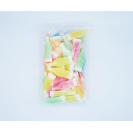 Nik L Nips Wax Bottle Candy Drinks, 1LB Bulk - Nostalgic 90s Soda Bottle Nips Wax Candy - By Dr. Variety