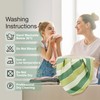 Deconovo Lotus Effect Table Linen, Machine Washable Tablecloth, Waterproof, Easy