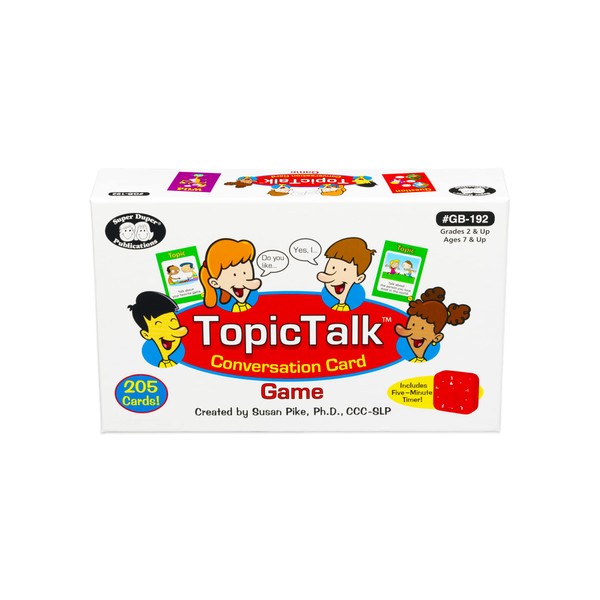 Super Duper Publications | TopicTalk Conversation & Social Skills Card