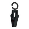 SSWBasics Black Plastic Swivel Clips - Pack of 50