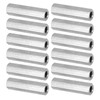 PATIKIL M6 x 1-Pitch 304 Stainless Steel Hex Coupling Nuts,