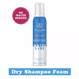 Waterless Foam Dry Shampoo for Thick or Curly Hair, 5.3 oz