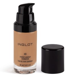 Inglot HD Perfect Coverup Foundation, for a Long-Lasting Effect with HD Pigments, Hypoallergenic, Natural, Flawless Look, with White Truffle Extract, 30 ml: 83