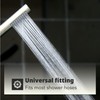 H&S Shower Head Universal Bath Shower Handheld Pencil Handset High