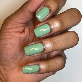 Twinkled T Gel Baby Gel Nail Polish - Long Lasting 15ml Soak Off LED UV Nail Lamp Gel Polish for Nail Art 0.5oz (Sage the Spirits)