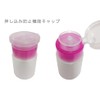 Plastic Pump Dispenser with Anti-Push Cap 60ml for Nail Remover