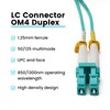 trueCABLE LC to LC OM3 Fiber Patch Cable, 1.5m (4.92ft),