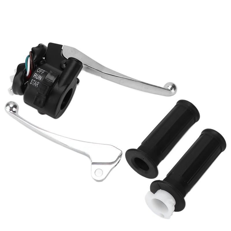 Motorcycle Brake Throttle Handlebar 3PT‑82920‑00‑00 Replacement for Yamaha PW50 1998‑2005