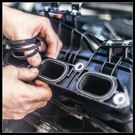 Hihaha Power Steering Pump O-Ring Inlet Outlet Seals Connector Gasket Fit for Honda Accord - Pack of 1 Red Durable Material