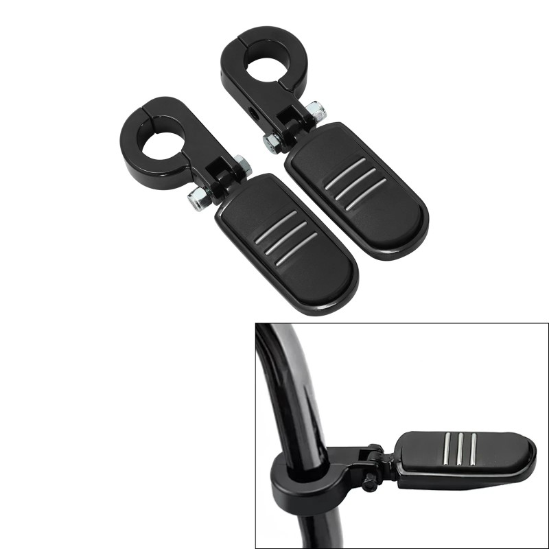 TCMT 1.25" Motorcycle Highway Foot Pegs Footrest Fit For Harley