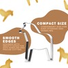 KOLIBROX Dala Horse Cookie Cutter - Traditional Swedish Design Scandinavian
