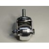 Aluminum Racing Floor Jack Casters, 3 Ton, 2 Piece Set,