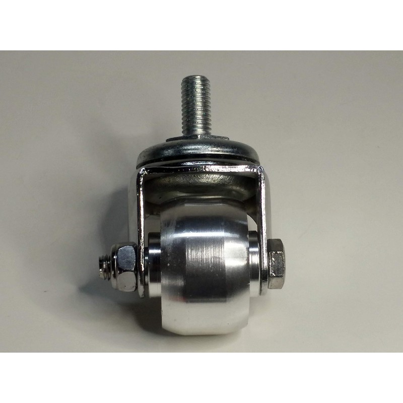 Aluminum Racing Floor Jack Casters, 3 Ton, 2 Piece Set,