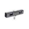Zaundirekt U Mat Connector I RAL 7016 Anthracite I U-Shape
