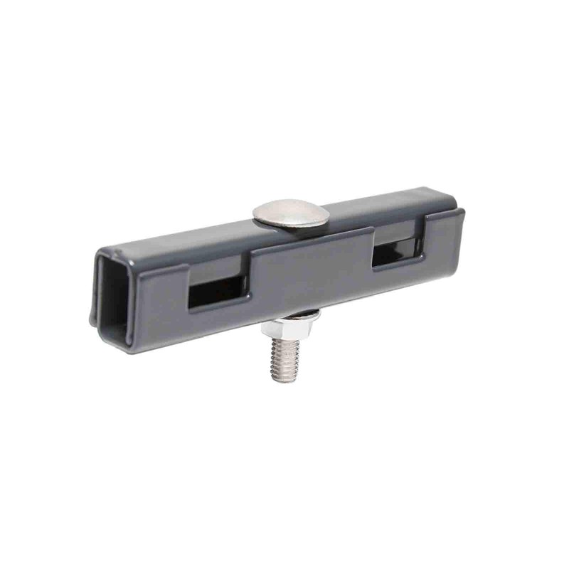 Zaundirekt U Mat Connector I RAL 7016 Anthracite I U-Shape