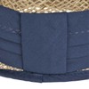 Seeberger Beach Summer Straw Cap Sun Cap Beach Cap (One