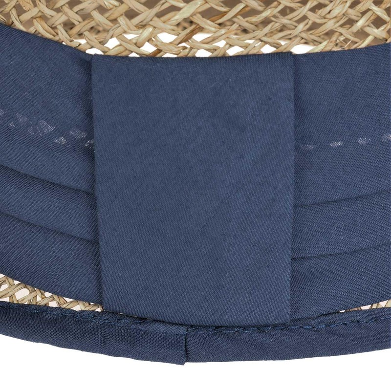 Seeberger Beach Summer Straw Cap Sun Cap Beach Cap (One