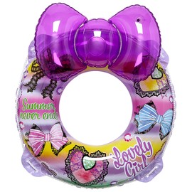 Igarashi RLC-70RV Float Ring, 27.6 inches (70 cm), Purple Lace Yukiwa (with Ribbon), Rope Included