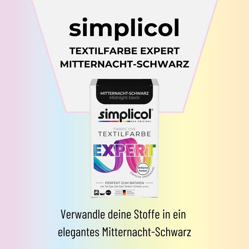 Simplicol Expert Textile Dye for Creative and Easy Dyeing -