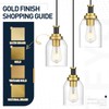 zeyu Modern Hanging Pendant Lights 2 Pack, Kitchen Pendant Lighting