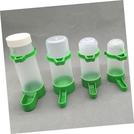 BESPORTBLE 15pcs Automatic Bird Drinker with No- Design Small Water Feeder for Budgies Parrots Cockatiels Easy to Install Cages Walls