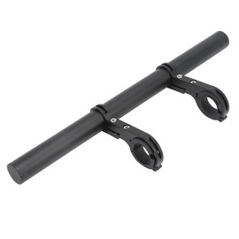 Yctze 30CM Aluminum Alloy Bicycle Handlebar Extender Bracket Mount for Bike Headlight, Suitable for Stationary Bikes, Wheelchairs, and Bicycles