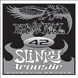 Ernie Ball single .042 Slinky Acoustic Phos Bronze