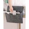 Bedside Caddy Organiser, Dark Grey